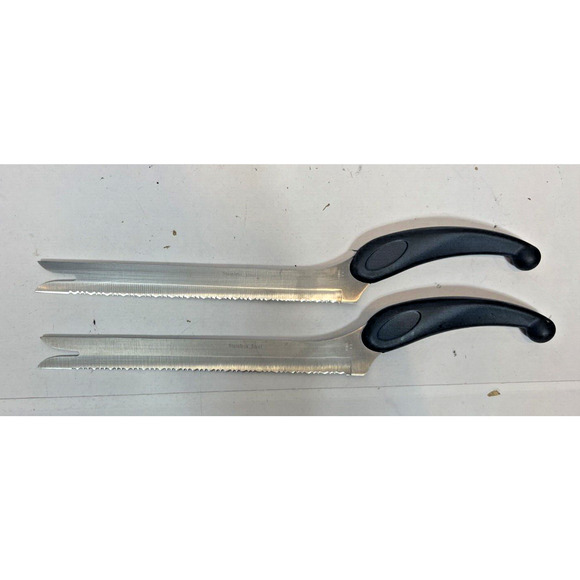 2 Miracle Blade III Perfection Series All Purpose Slicer Bread Carver Knife 14.5 - Picture 1 of 2